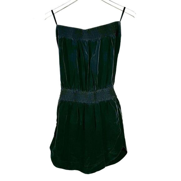 Bebe Y2K Strapless 100% silk strapless dress with waist tie and 4 front pockets. - Picture 2 of 5